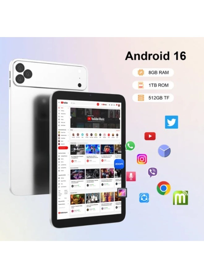 REBENUO 10.1 inch Android WiFi Touch Screen Tablet PC with 5G Keyboard Quad-core CM10017Air With Burbank - Image 3